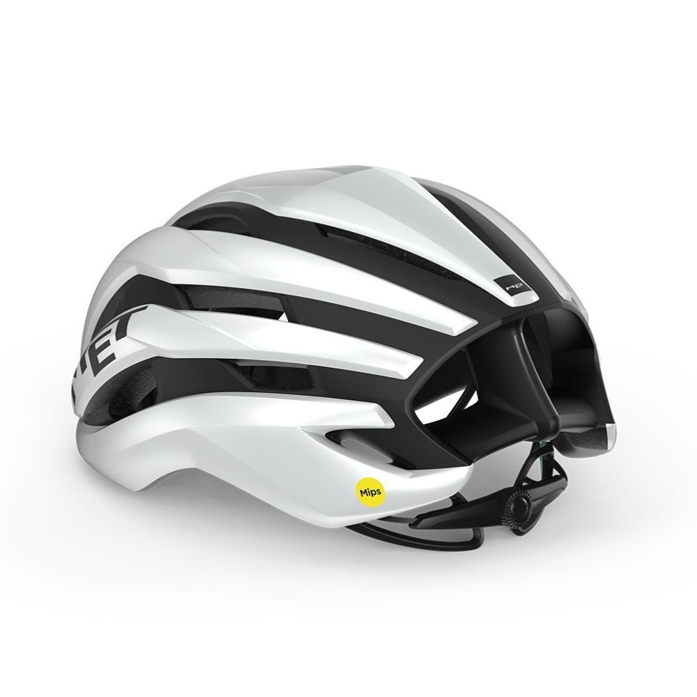Casque Met Trenta Mips Blanc Noir|Mat Brillant