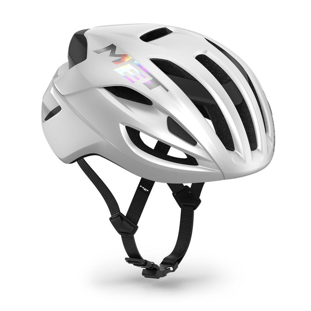 Casco Met Rivale Mips White Holographic|Glossy