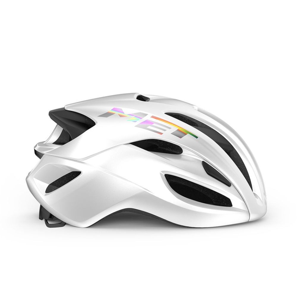Casco Met Rivale Mips White Holographic|Glossy