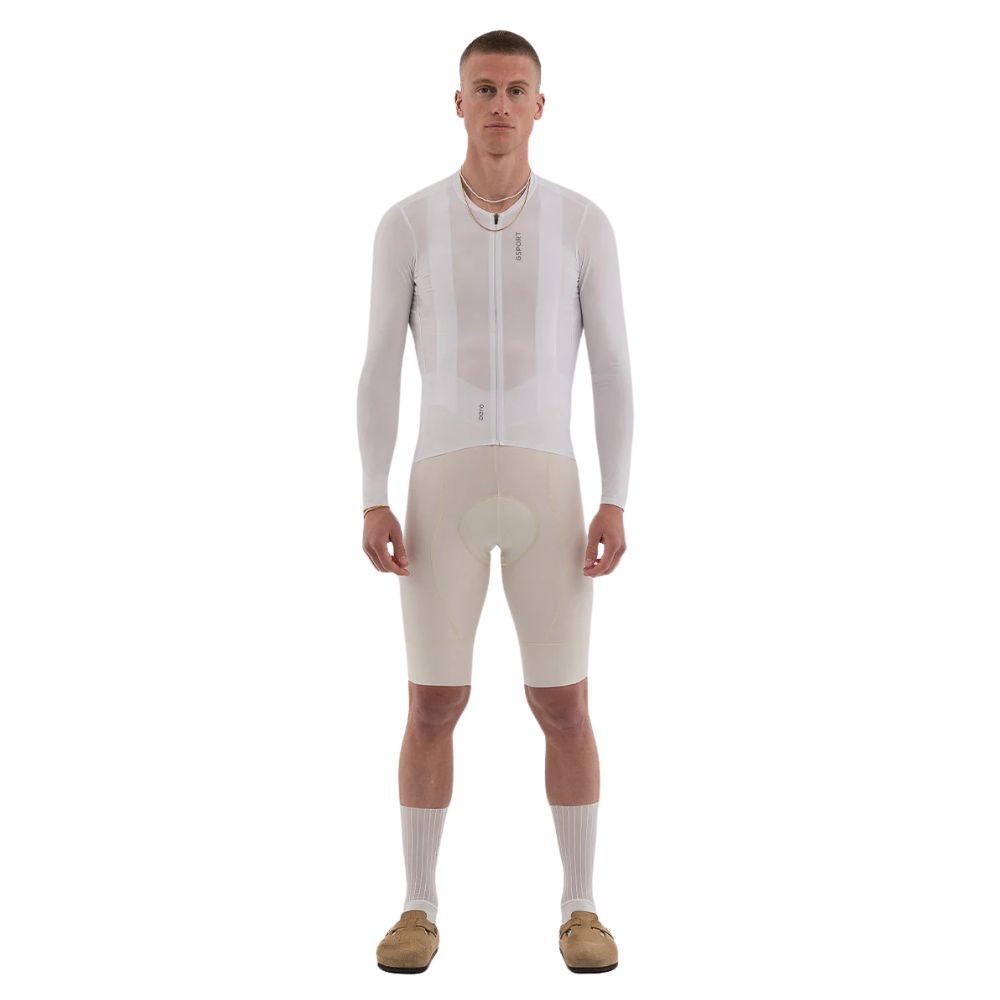 Maillot Hombre Manga Larga Gsport Aero Ivory|Maillot