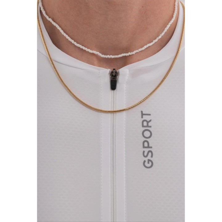 Maillot homme à manches courtes Gsport Aero mc Ivory|Maillot
