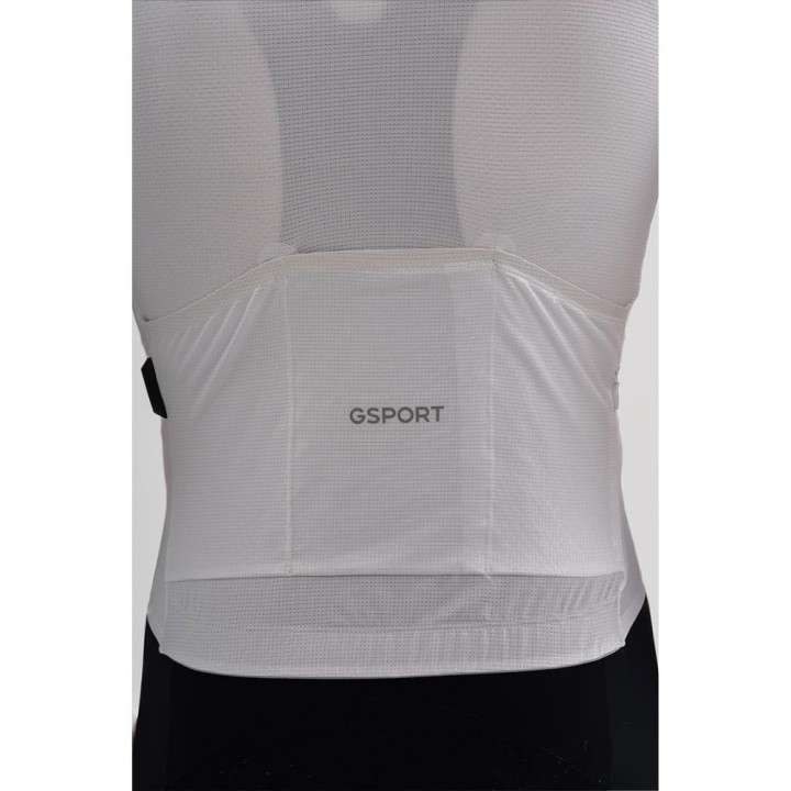 Maillot Hombre Manga Corta Gsport Aero mc Ivory|Maillot