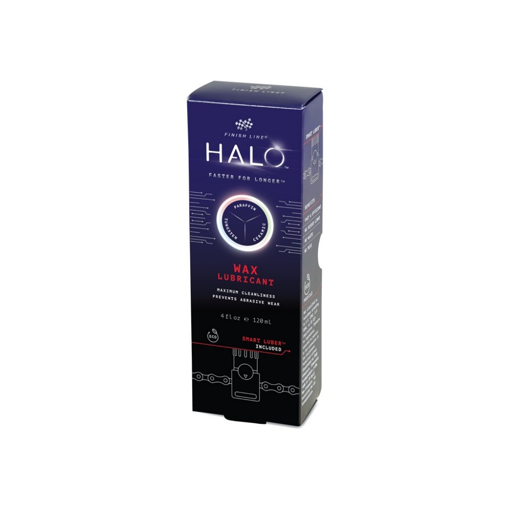 Lubricante Halo Wax Finish Line bote 120 ML + Smart lube