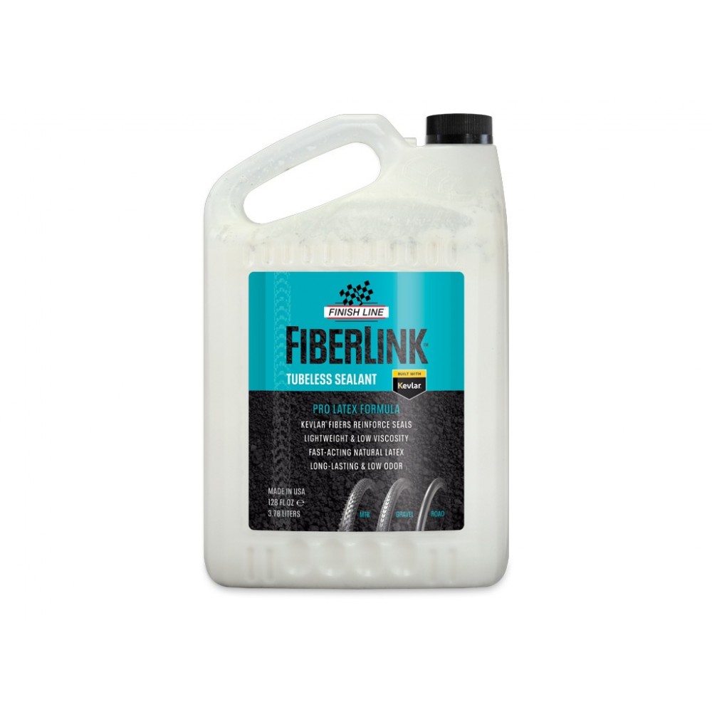 Liquide d'étanchéité fiberlink pro latex Finish Line 1 3,8L