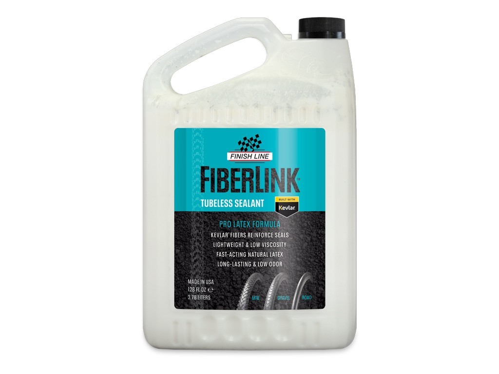 Líquido Sellante fiberlink pro latex Finish Line 1 3,8L