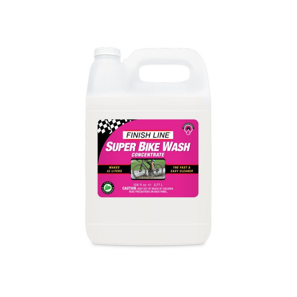 Limpiador Super Bike wash Finish Line concentrado 3,78 L
