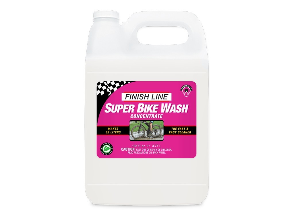 Limpiador Super Bike wash Finish Line concentrado 3,78 L