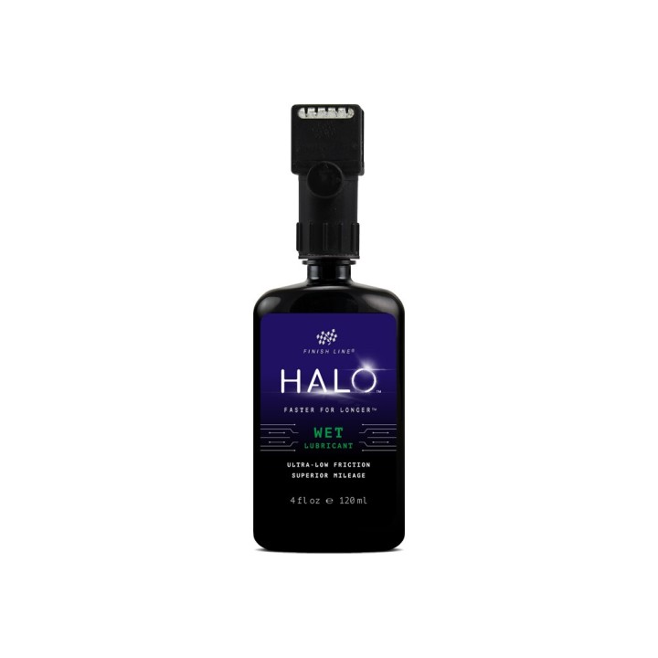 Lubrifiant Halo Wet Finish Line flacon de 120 ml + Smart Lube