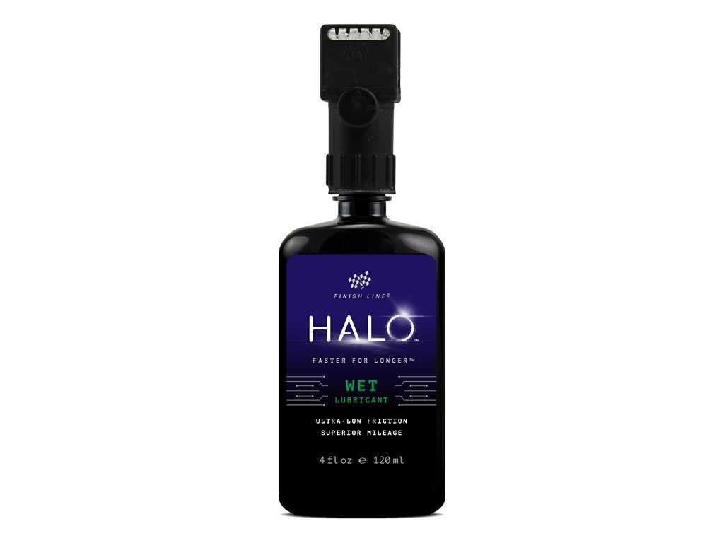 Lubrifiant Halo Wet Finish Line flacon de 120 ml + Smart Lube