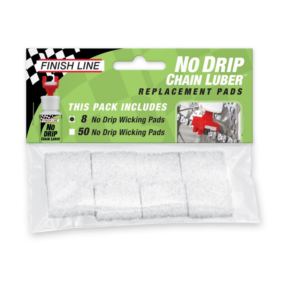 Recambio amohadilla Finish Line No Drip (8 UDS)