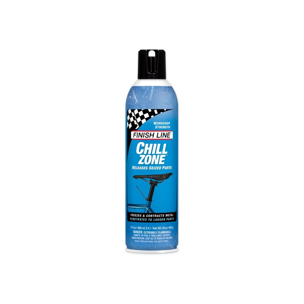 Limpiador de cadena Finish Line quita oxido chill zone 454 G