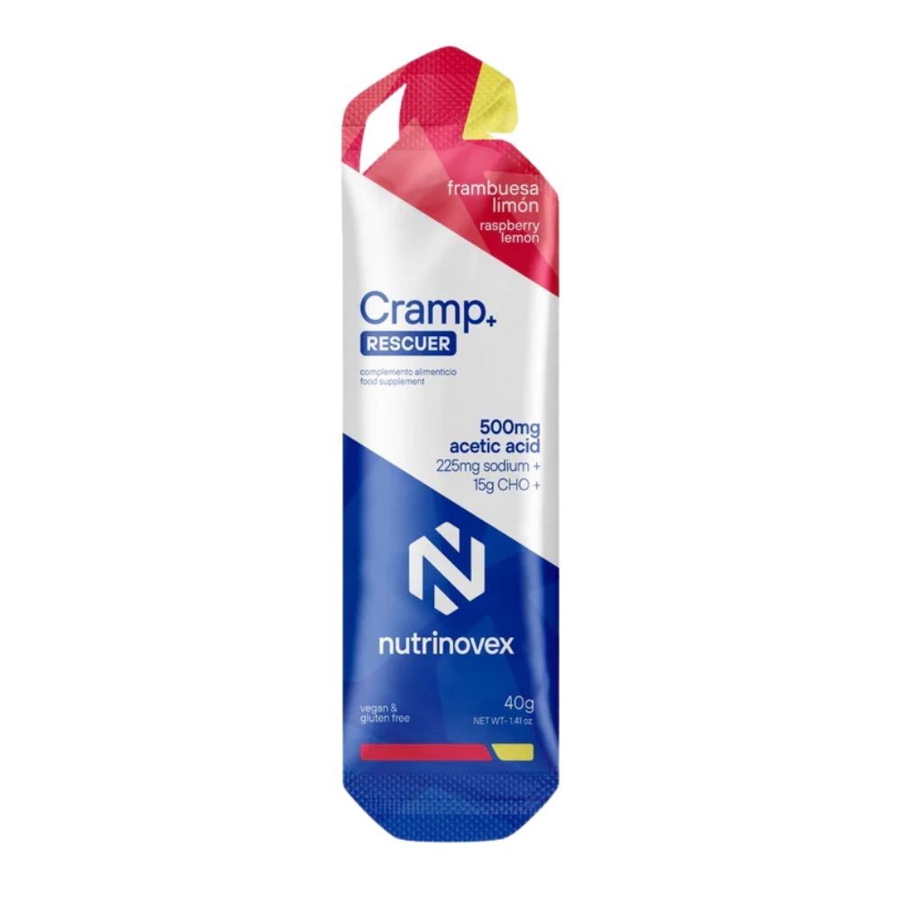 Gel Nutrinovex Cramp Rescuer Framboise-citron | Nutrition cyclisme |