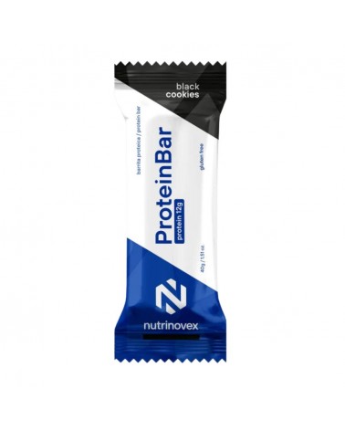 Barrita Proteica Nutrinovex ProteinBar Black Cookies