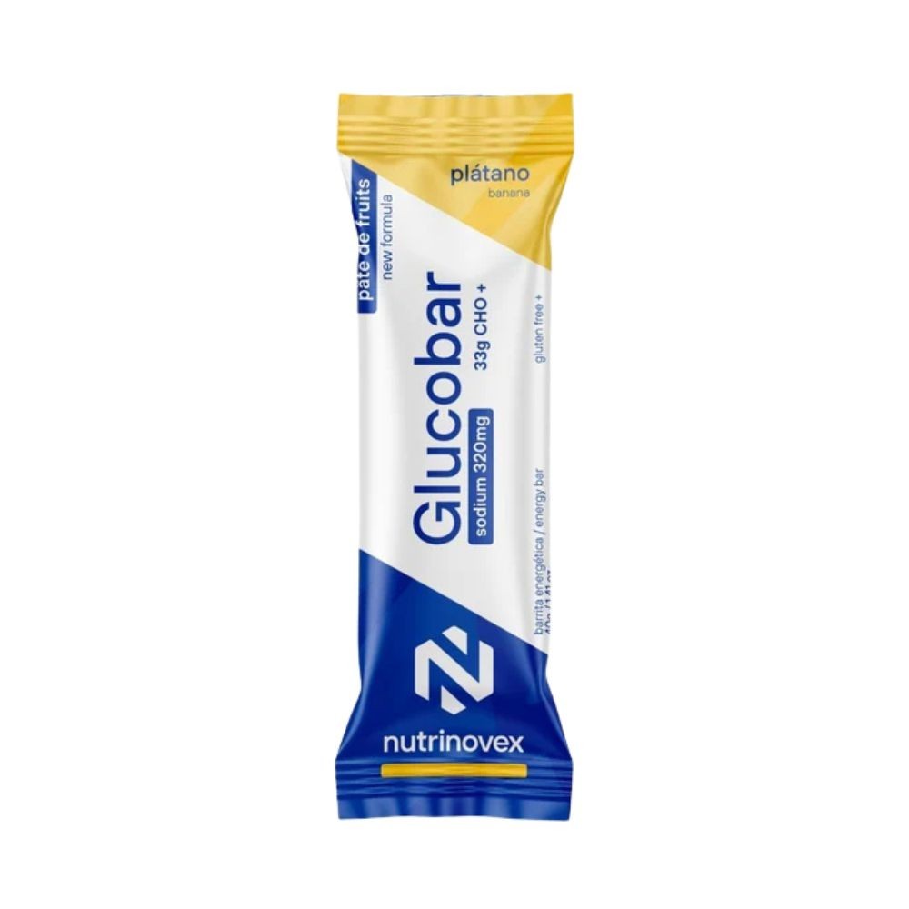 Barre énergétique Nutrinovex Glucobar au sodium et à la banane