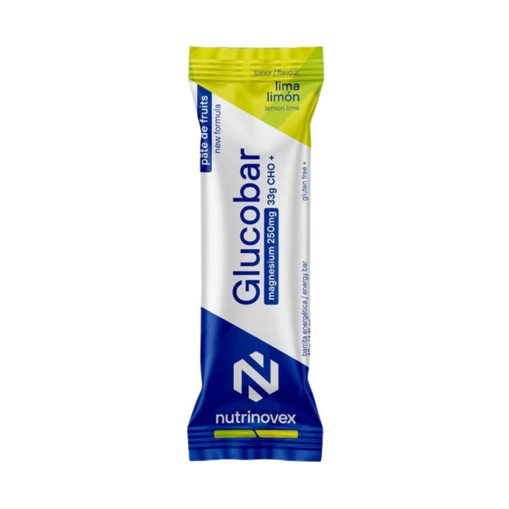 Barre énergétique Nutrinovex Glucobar au magnésium et au citron