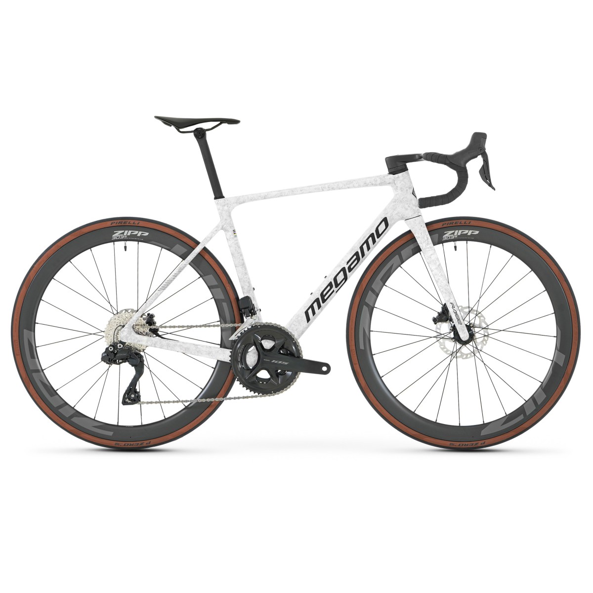 Bicicleta Megamo Raise TLR Jade White 2026