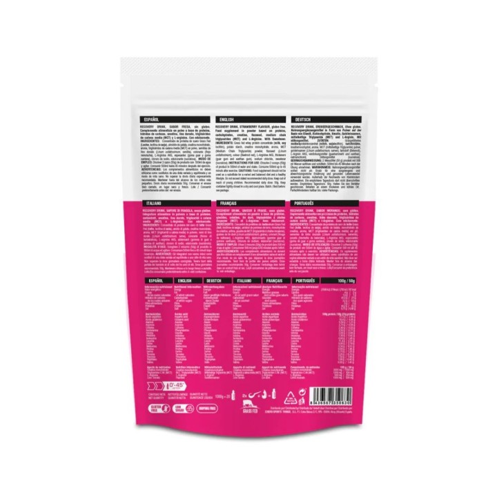 Recuperador 226ERS Recovery Drink 1000 gr Fresa|Recuperador