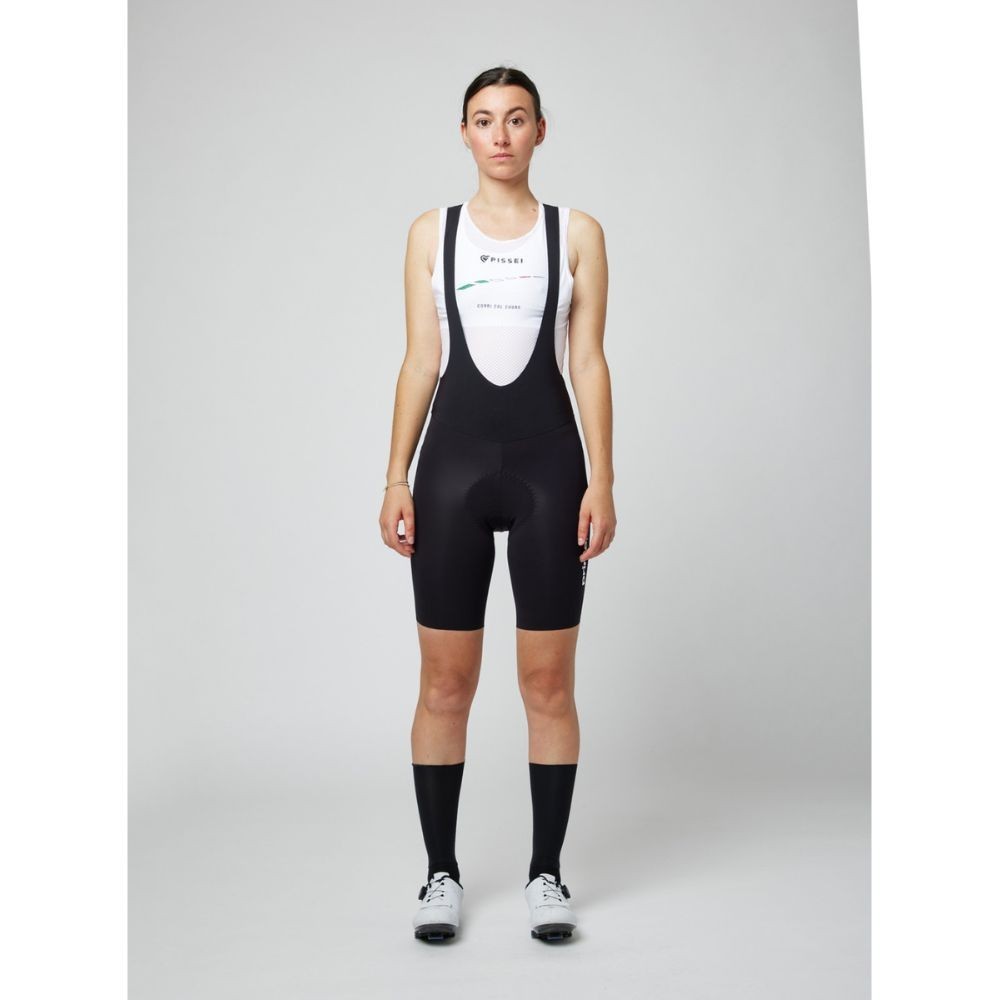 Cuissard de cyclisme pour femme Pissei Primapelle Noir