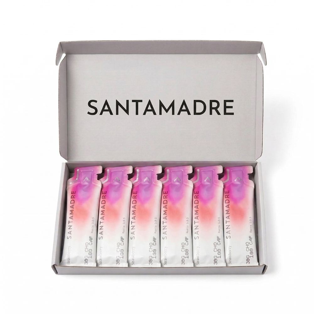 Caja de Geles Santa Madre 30CHO 100 CAF Fresa 30 x 50ml