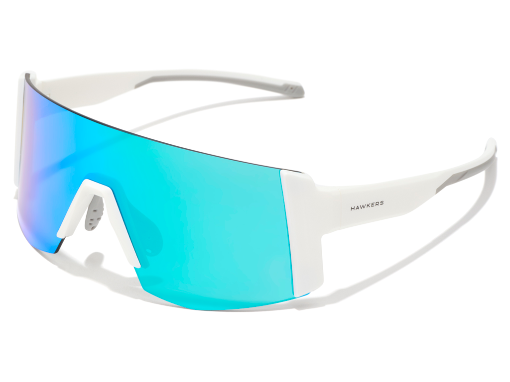 Gafas Hawkers Lynx Small Blanco Mate/Azul