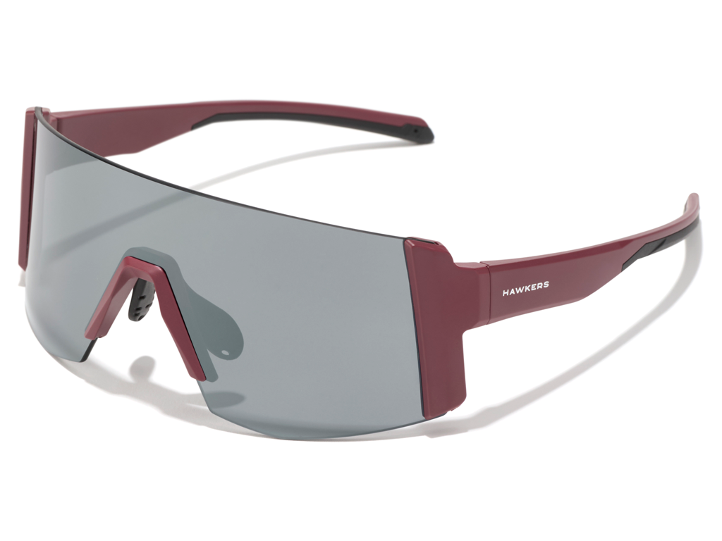Lunettes Hawkers Lynx Small Rouge mat/Gris fumé