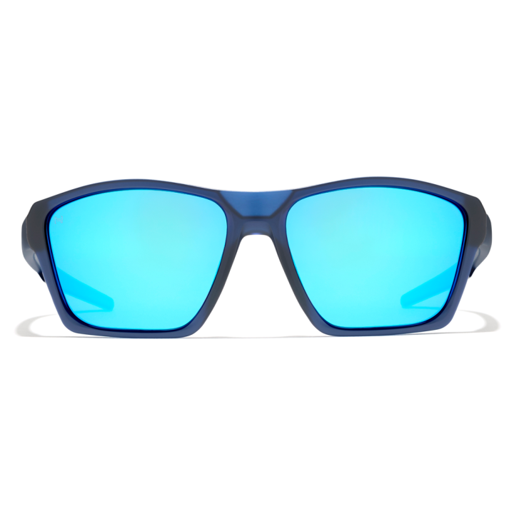 Lunettes Hawkers Shark bleu mat transparent/bleu clair polarisées