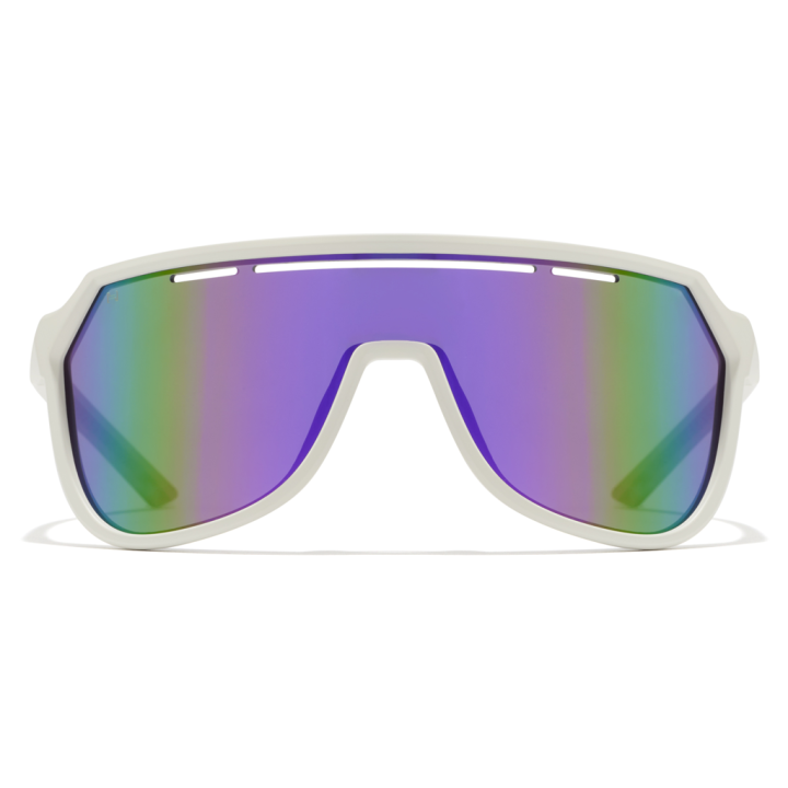 Lunettes Hawkers Fly Blanc mat/Violet