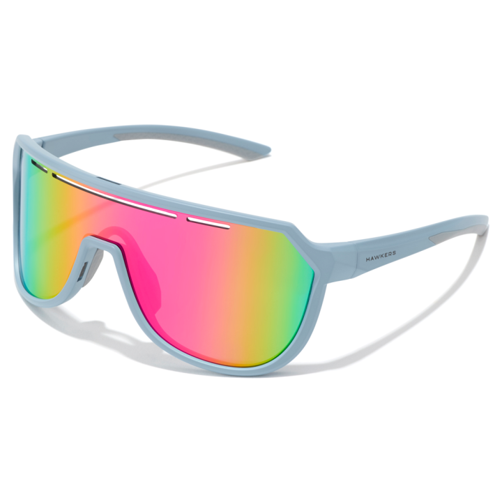Lunettes Hawkers Fly Bleu mat clair/Rouge/Vert