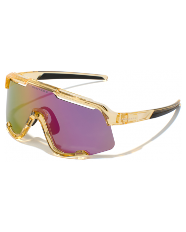 Gafas Hawkers Power Champagne Transparente Brillo - Morado nebula