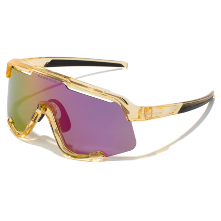 Gafas Hawkers Power Champagne Transparente Brillo - Morado nebula