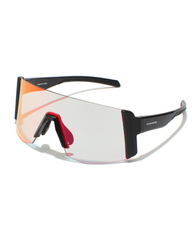 Gafas Hawkers Lynx Small Negro Mate - Fotocromático Clear/Negro