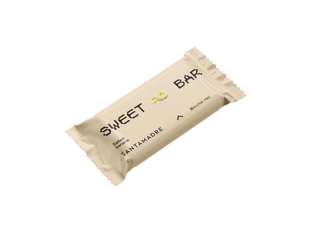 Boîte de barres Santa Madre Sweet Bar à la banane et au caramel salé 36 x 60 g
