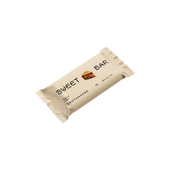 Boîte de barres Santa Madre Sweet Bar Gâteau aux carottes 36 x 60 g