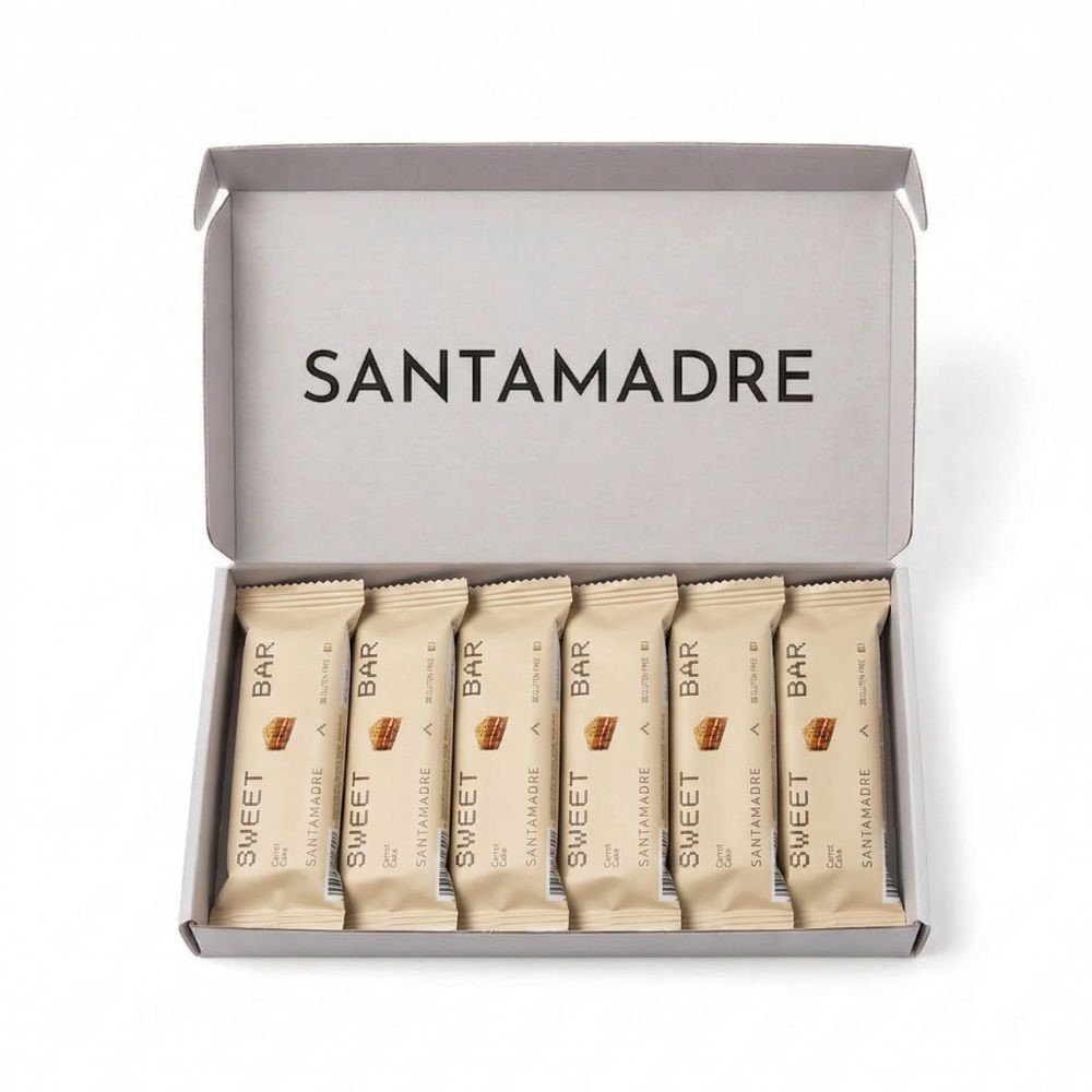 Caja de Barritas Santa Madre Sweet Bar Tarta de zanahoria 36 x 60G