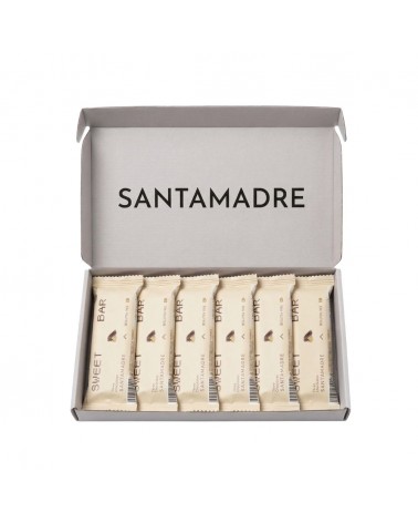 Caja de Barritas Santa Madre Sweet Bar tres chocolates 36 x 60G
