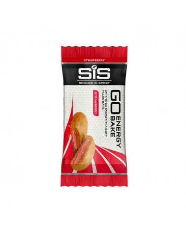 Barrita SIS GO Bizcocho Energético fresa 12x50g