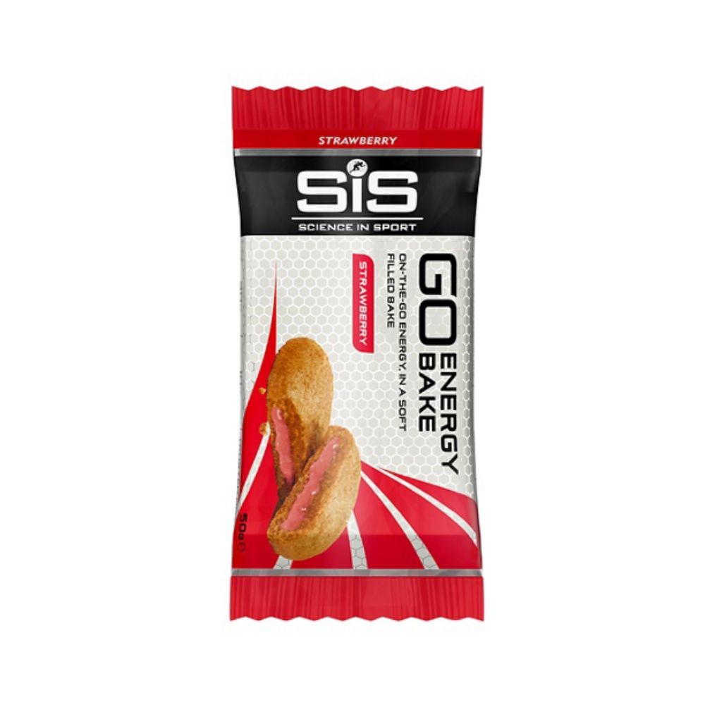 Barrita SIS GO Bizcocho Energético fresa 12x50g