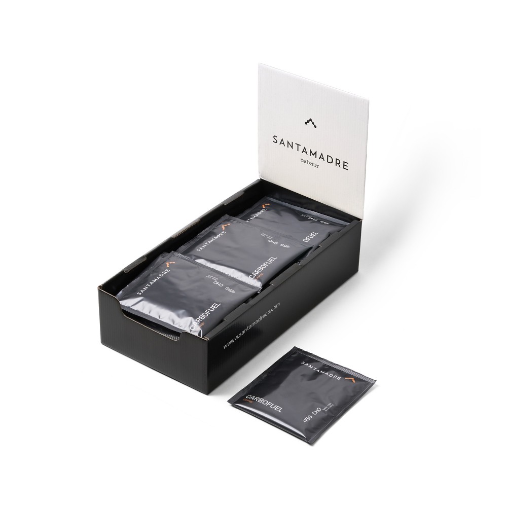 Carbohidratos Santa Madre CarboFuel 45CHO monodosis Naranja 30 x 52g