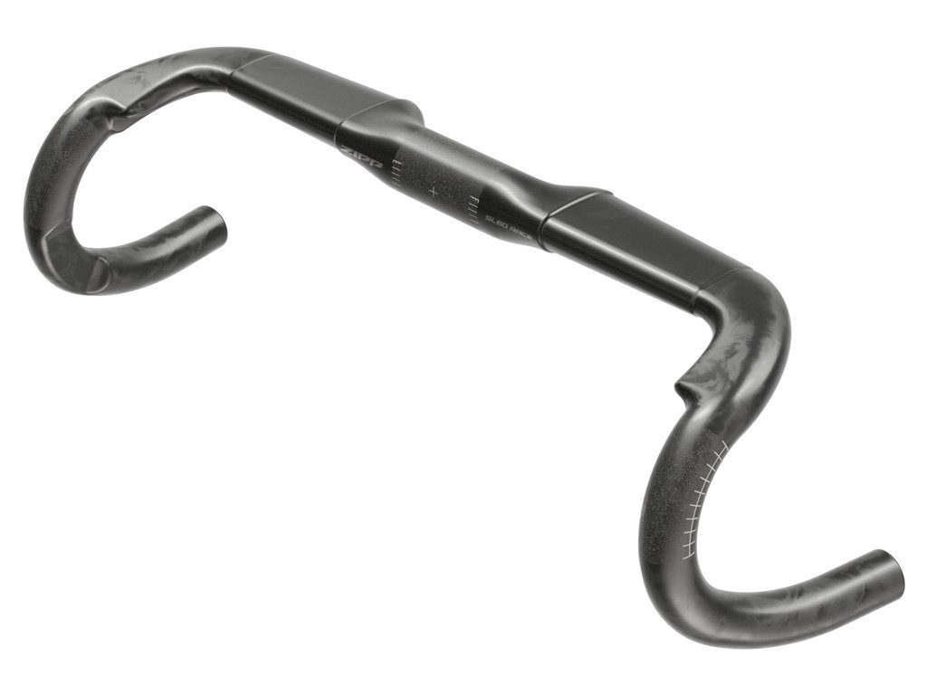 Guidon Zipp SL 80 Race Carbon Natural Carbon/Logo Mat
