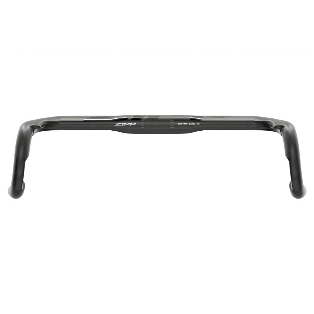 Guidon Zipp SL 70 XPLR Carbon Natural Carbon/Logo mat