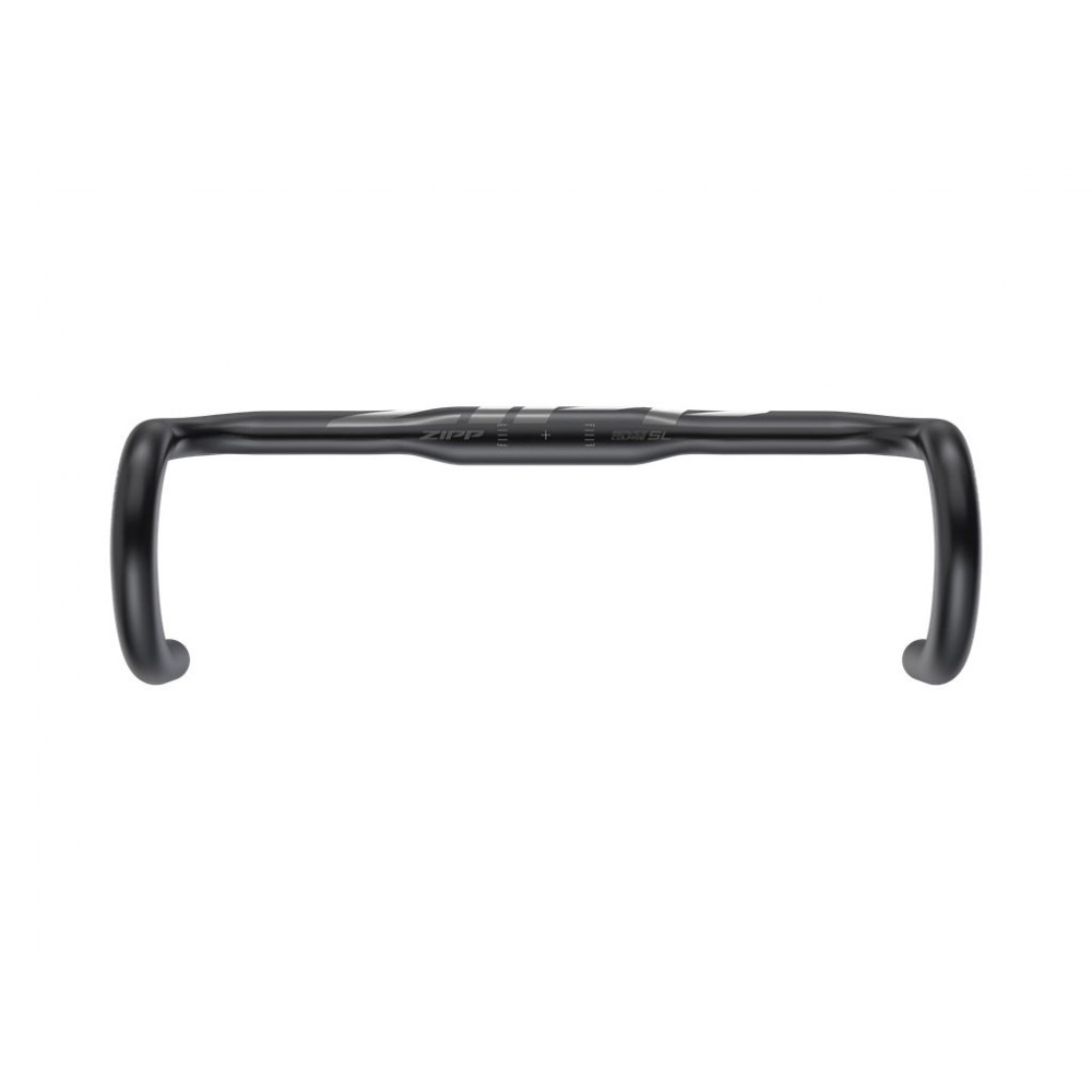 Manillar Zipp S Course SL80 Ergo AL Negro Mate/Logo Brillo