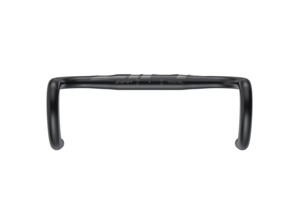 Guidon Zipp S Course SL80 AL noir mat / logo brillant