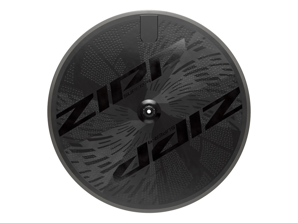 Roue arrière lenticulaire Zipp SUPER 9 Tubeless CL 12X142 avec Tyrewiz 2.0 intégré
