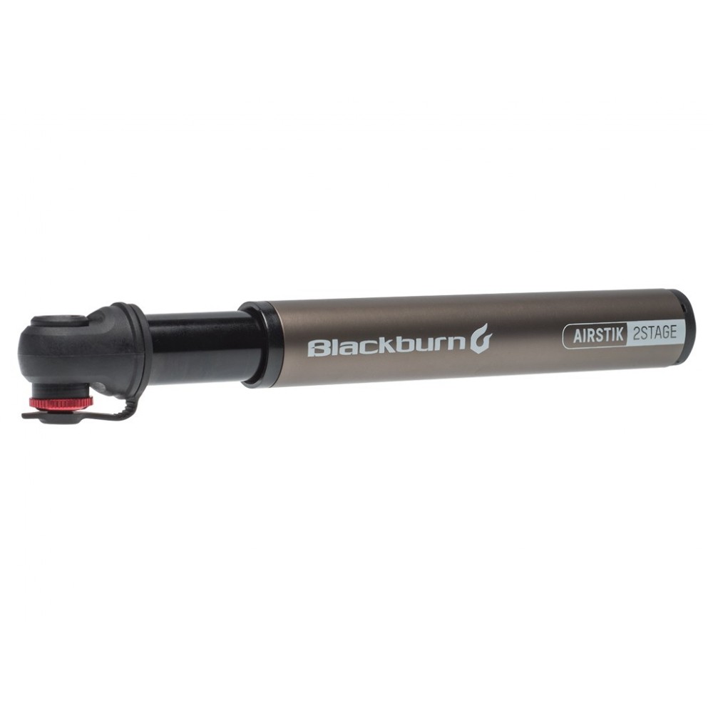 Inflador mini Blackburn Airstick 2stage grey anodized