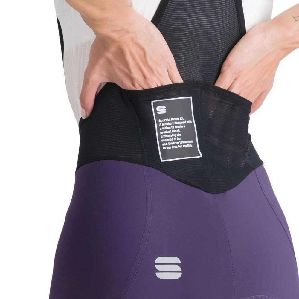 Cuissard court femme Sportful SRK W Noir galactic purple