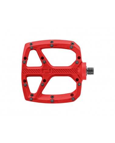 Pédales de plateforme Onoff résine rouge