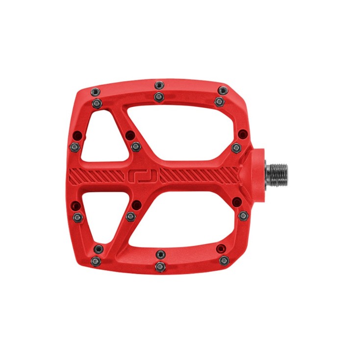 Pedales de plataforma Onoff resina rojo