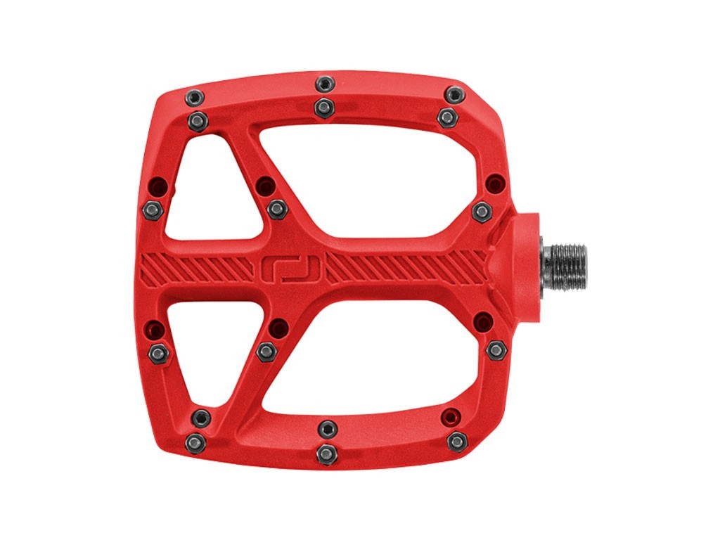 Pedales de plataforma Onoff resina rojo