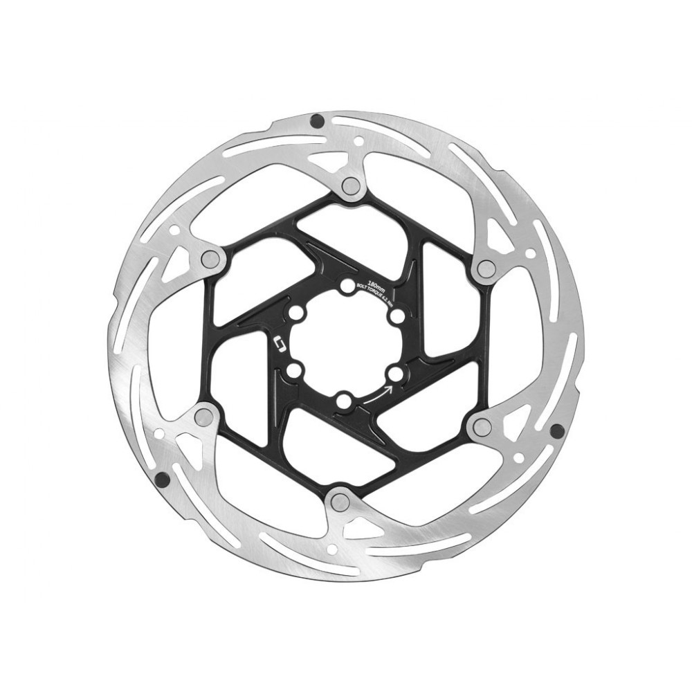 Disco Onoff 2 piezas CNC negro