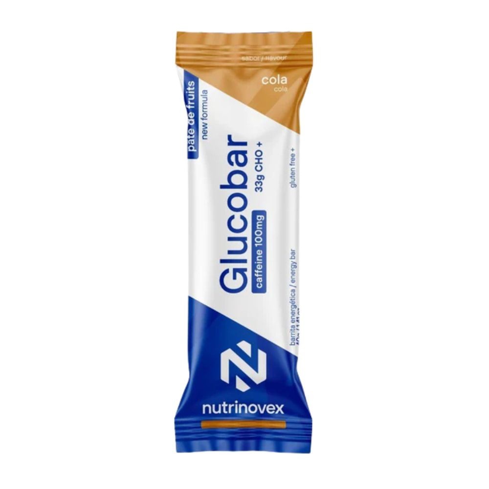 Barre énergétique Nutrinovex Glucobar Cola Caféine (gomme)
